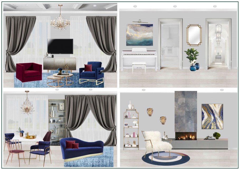 Мудборд эко кафе