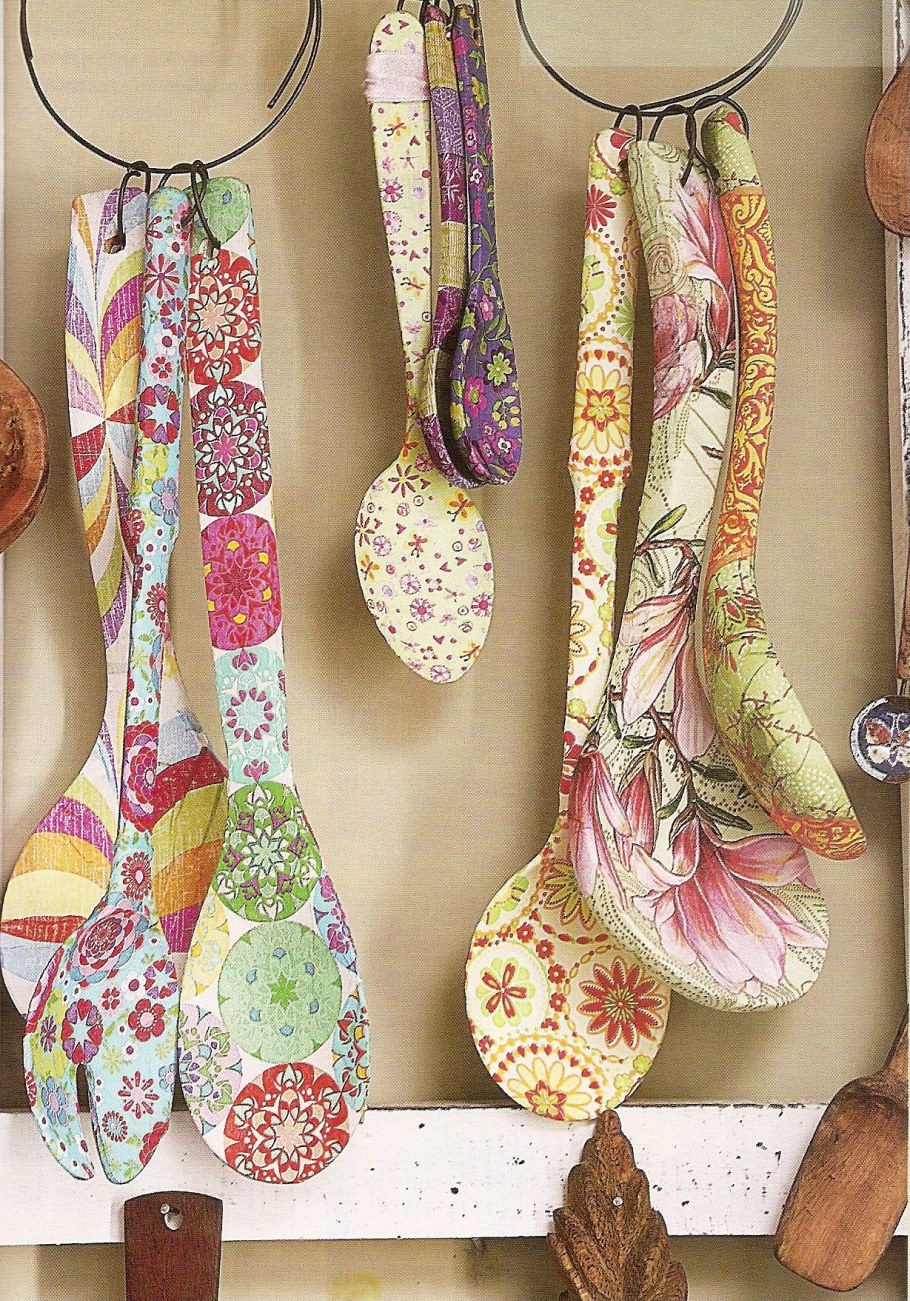 Декупаж необычных предметов