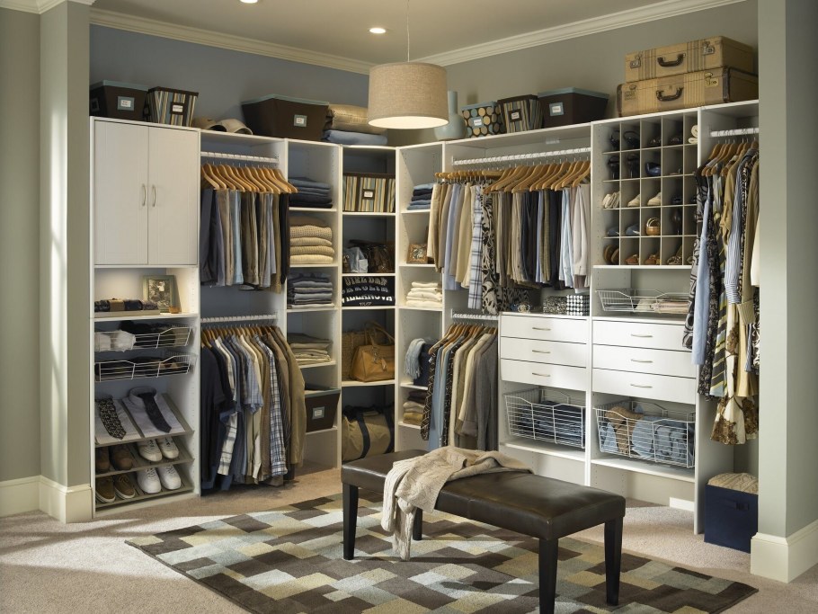 Удобная гардеробная