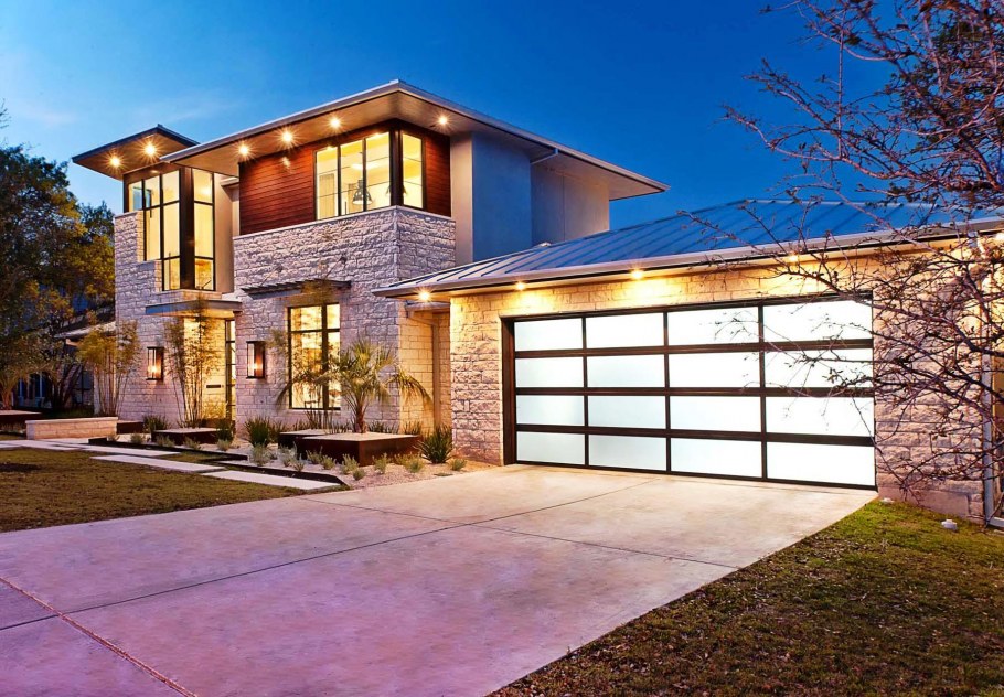 Стильные фасады домов