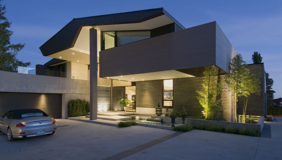 Загородный особняк в стиле Модерн