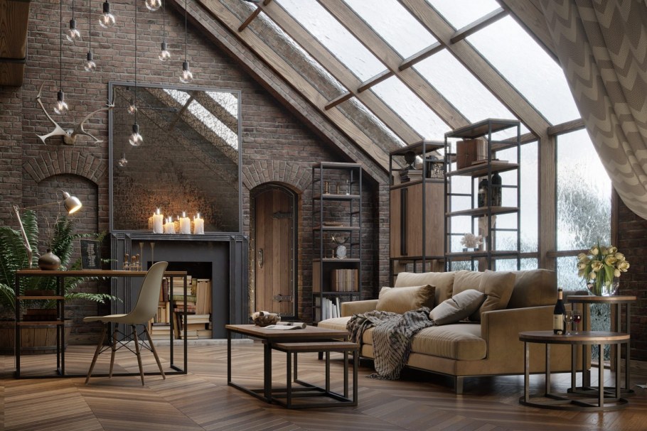 Стиль Индастриал в архитектуре