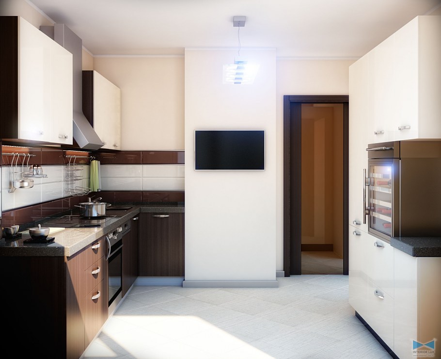 Хайтек дизайн квартиры 2 комнатные