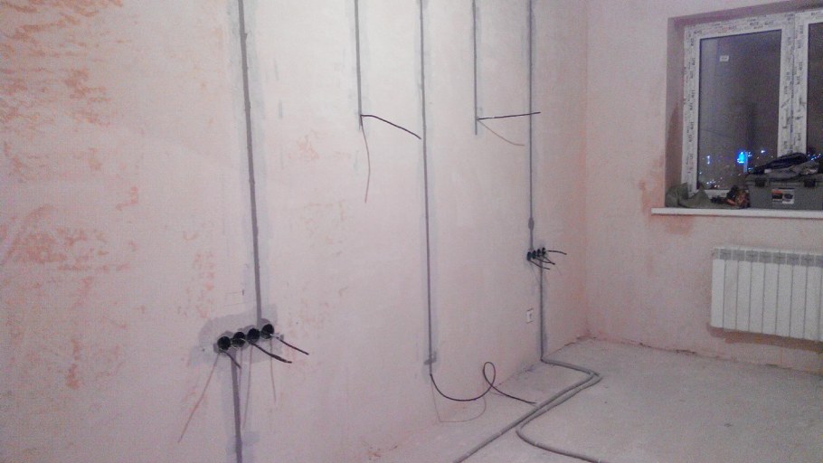 Электромонтаж в квартире под ключ