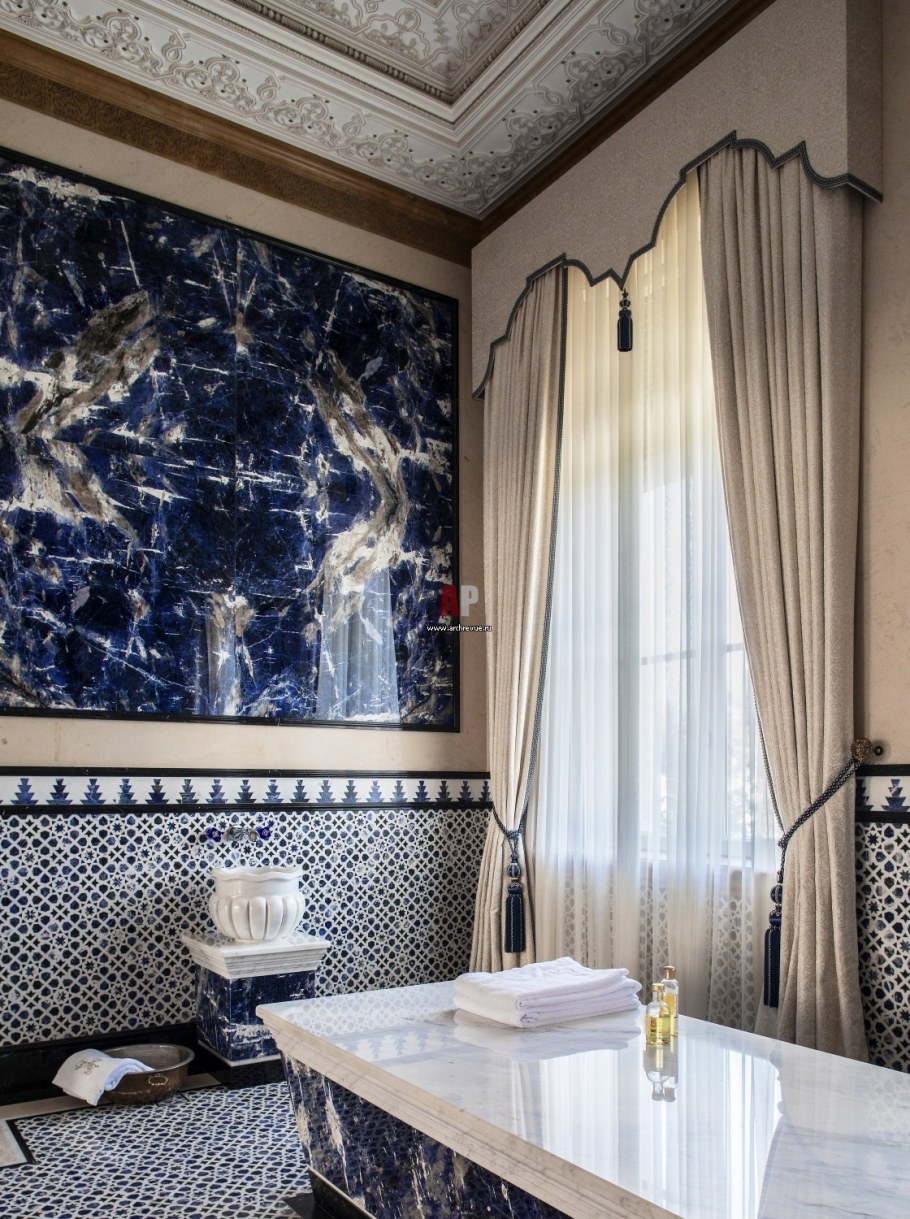 Шторы мрамор в интерьере