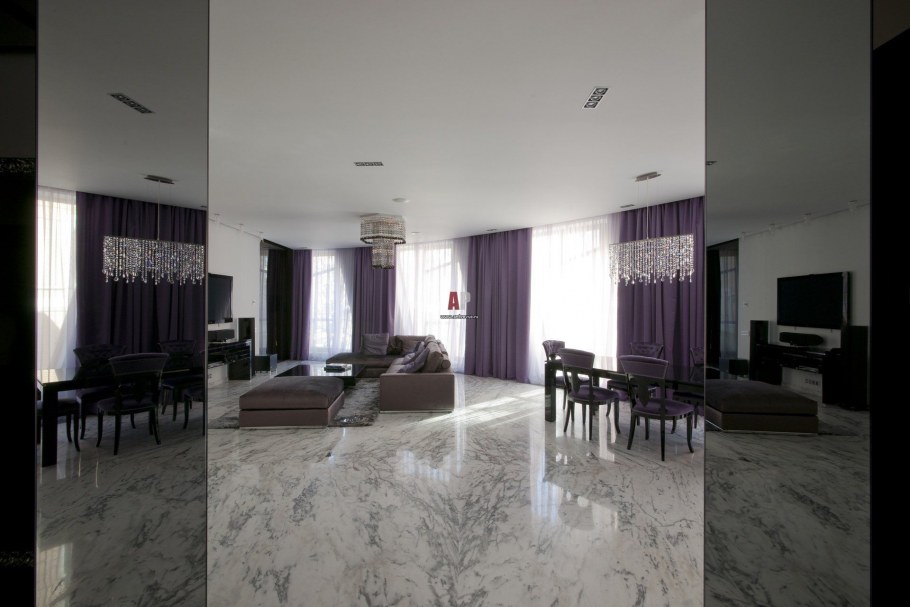 Шторы под мраморный пол