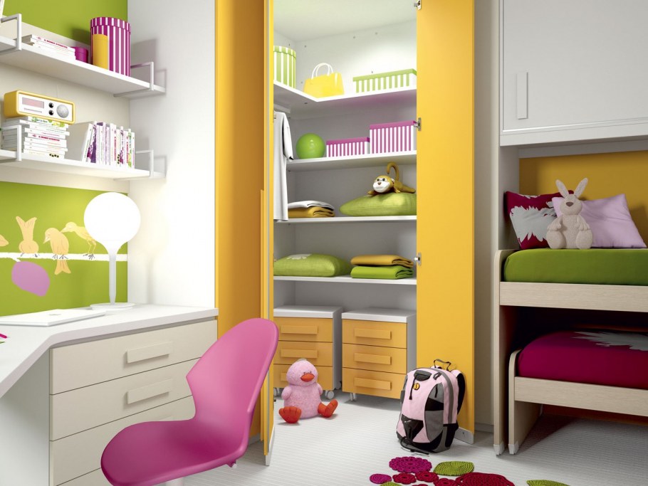 Обставить детскую комнату для девочки