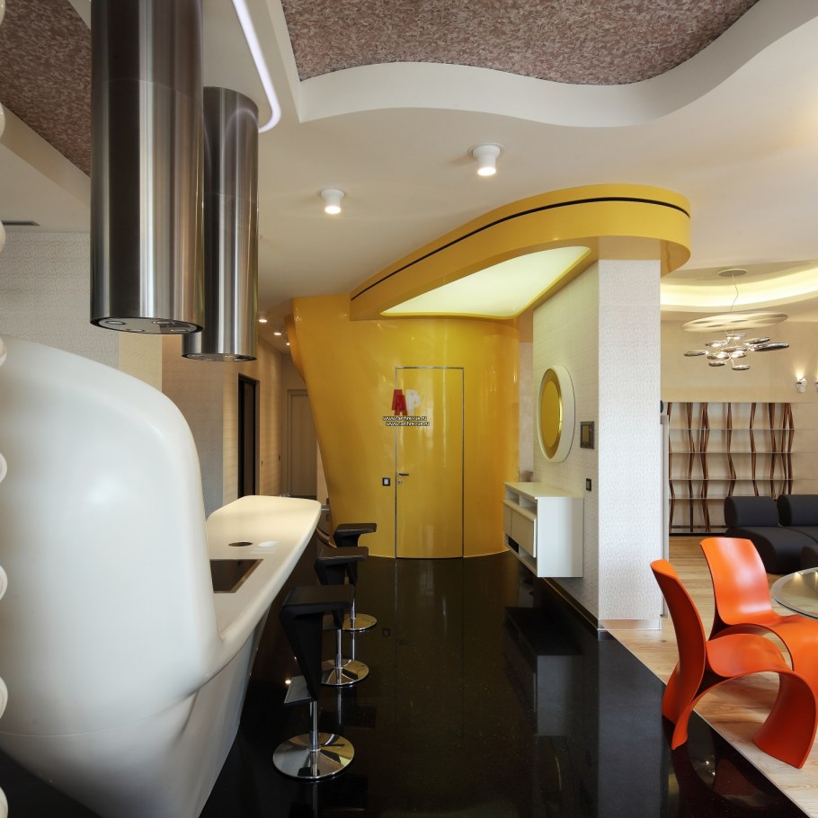 Холл в стиле Авангард