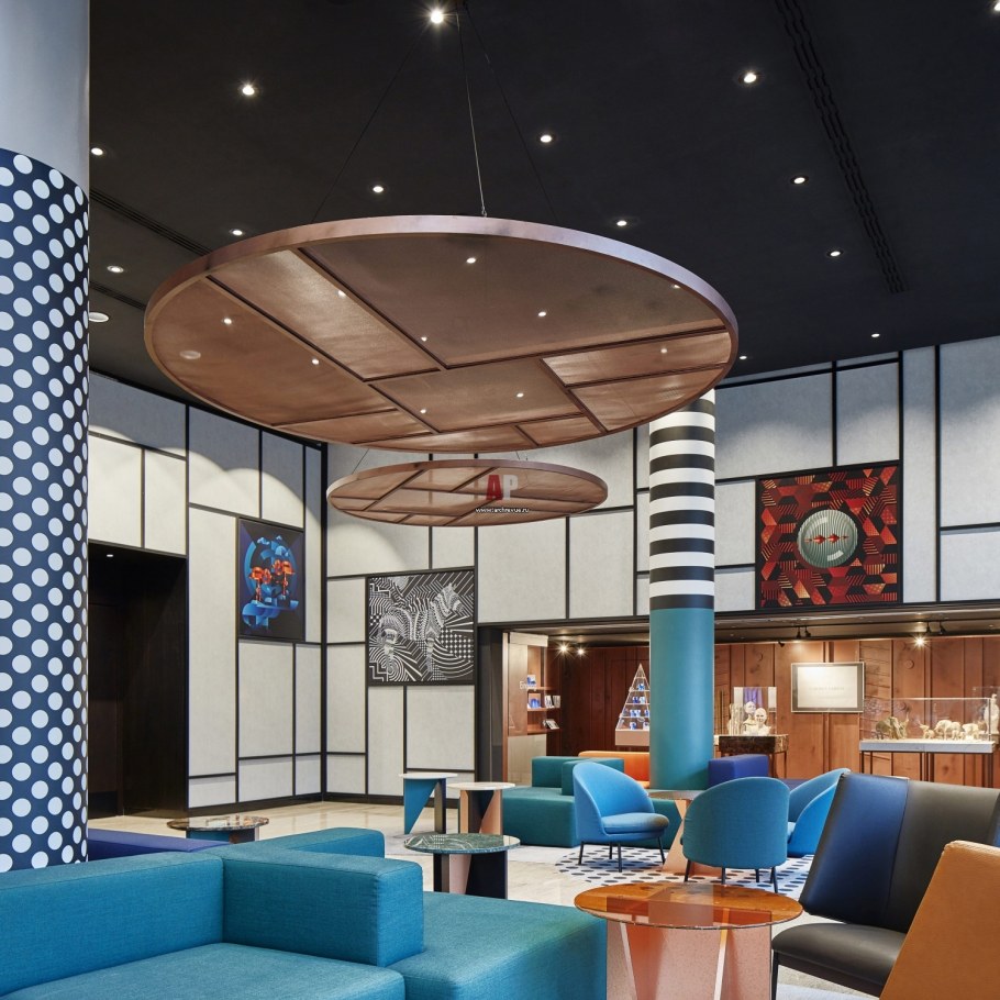 Интерьер кафе в стиле Баухауз