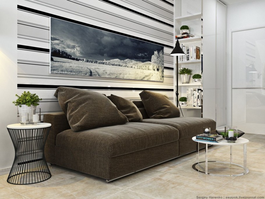Интерьеры малогабаритных квартир в современном стиле