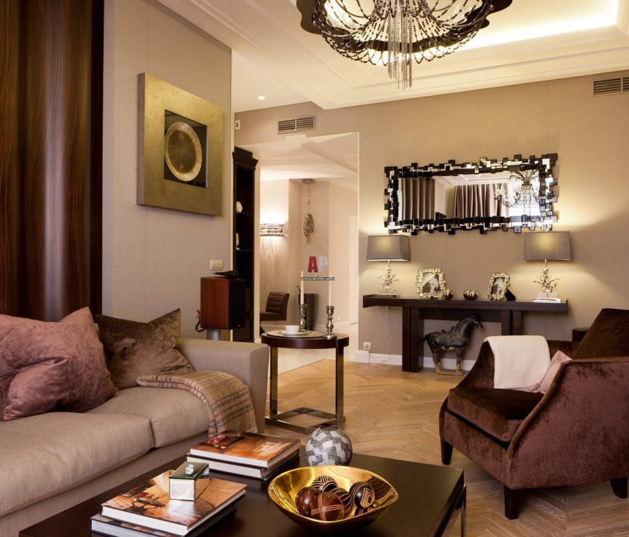 Американский стиль в интерьере квартиры