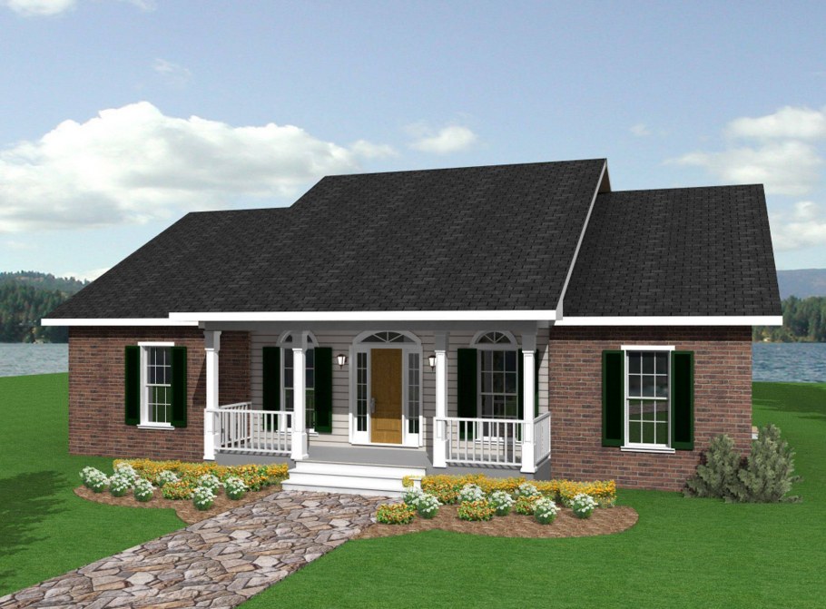 Одноэтажный дом проекты снаружи