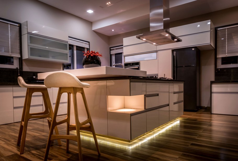 Интерьеры с разноуровневый полом