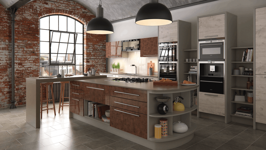 Подиум в студии под кухню