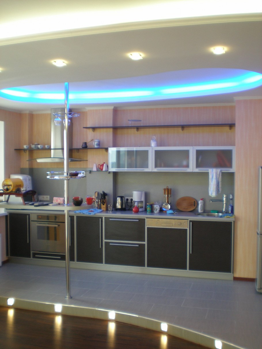 Необычные кухни-гостиные