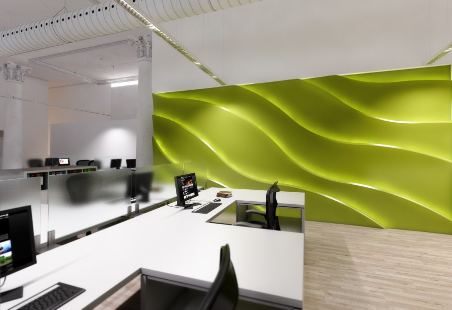 3д панели Zaha