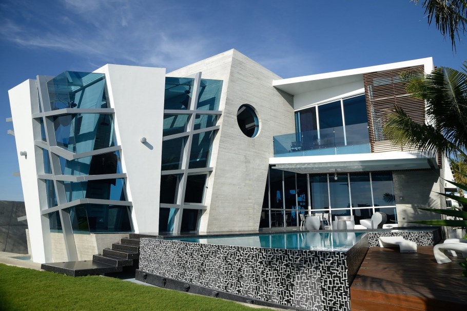 Нео футуризм в архитектуре вилла