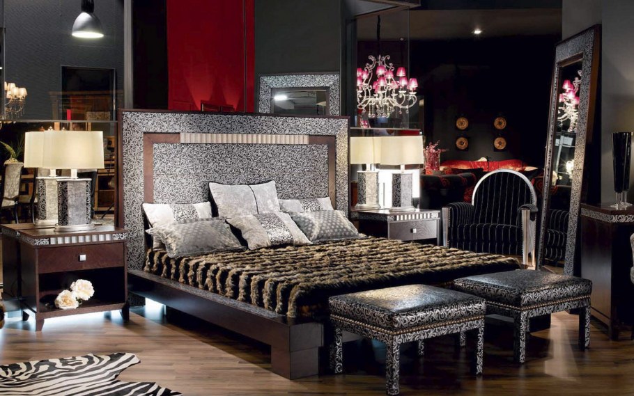 Мебель для спальни в стиле ар деко