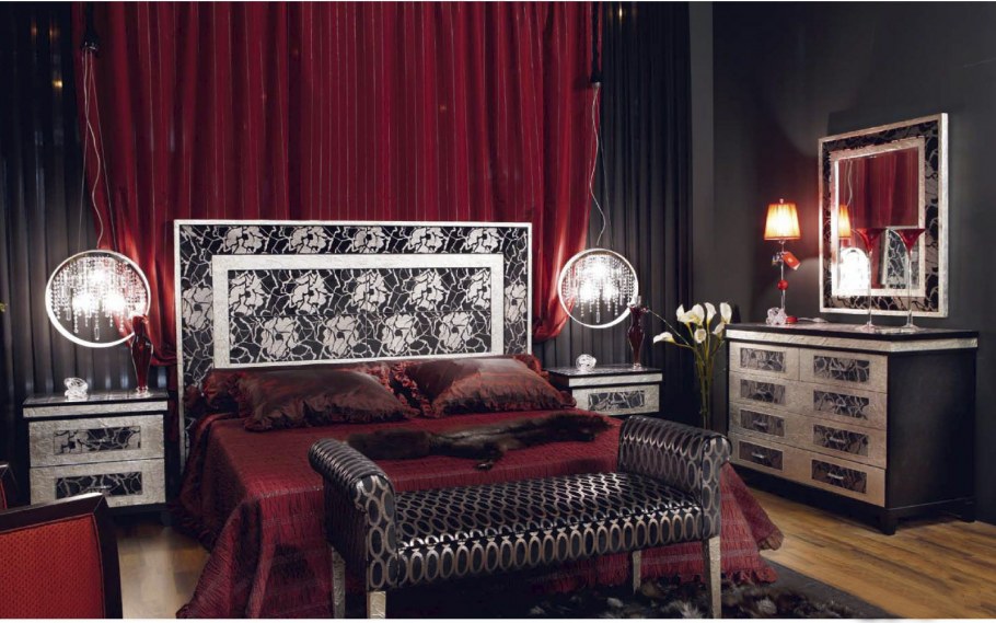 Спальный гарнитур с подсветкой