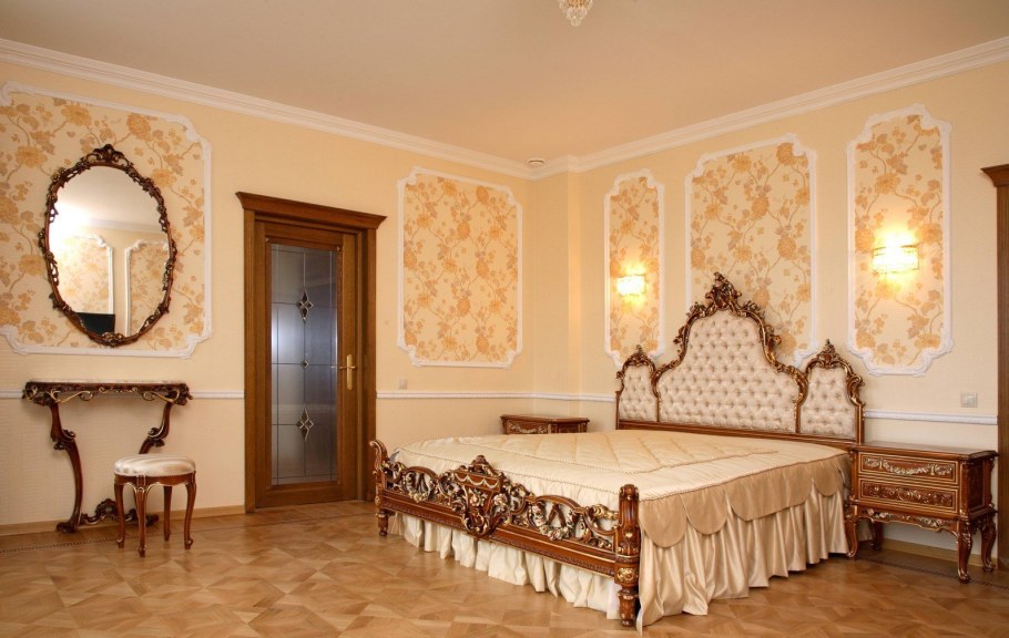 Поклеить обои в стиле Барокко