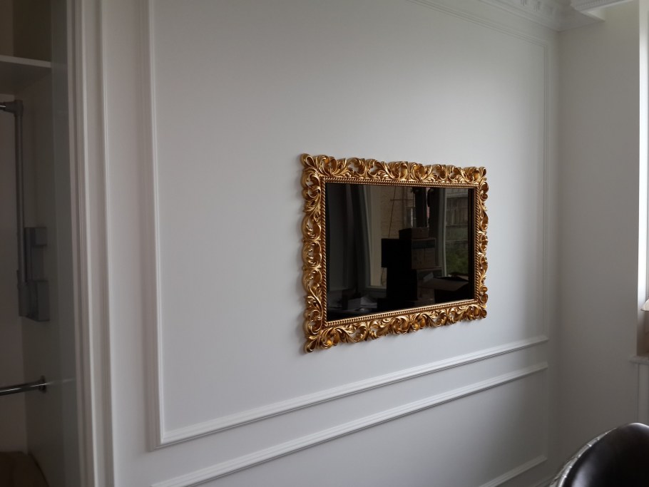 Настенные багеты в интерьере