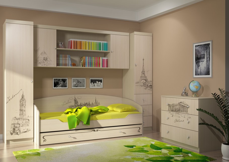 Модульная детская Мийа-3