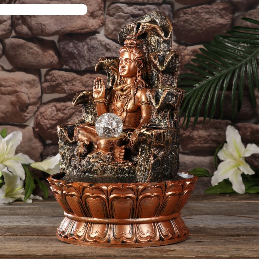 Фонтан настольный Шива