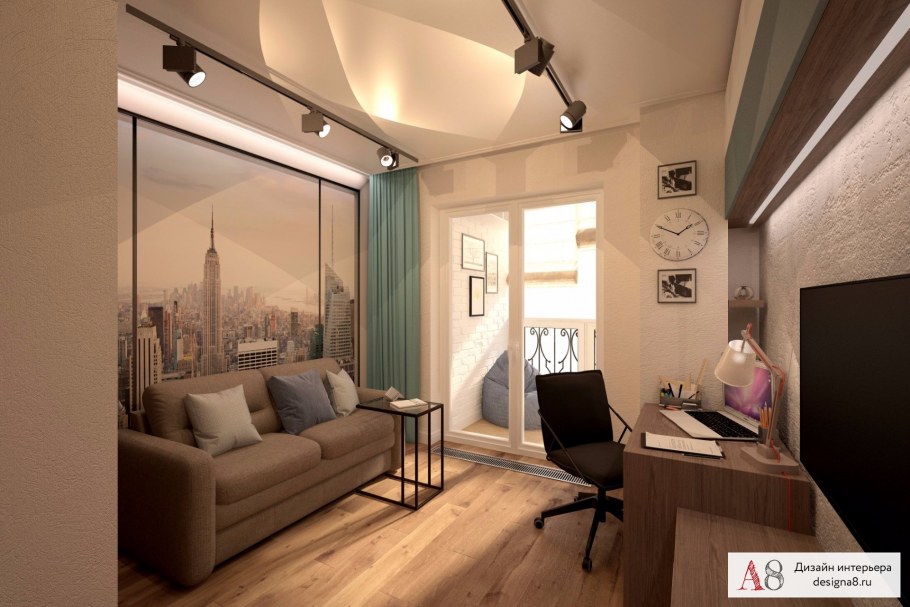 Интерьер квартиры 67 кв.м