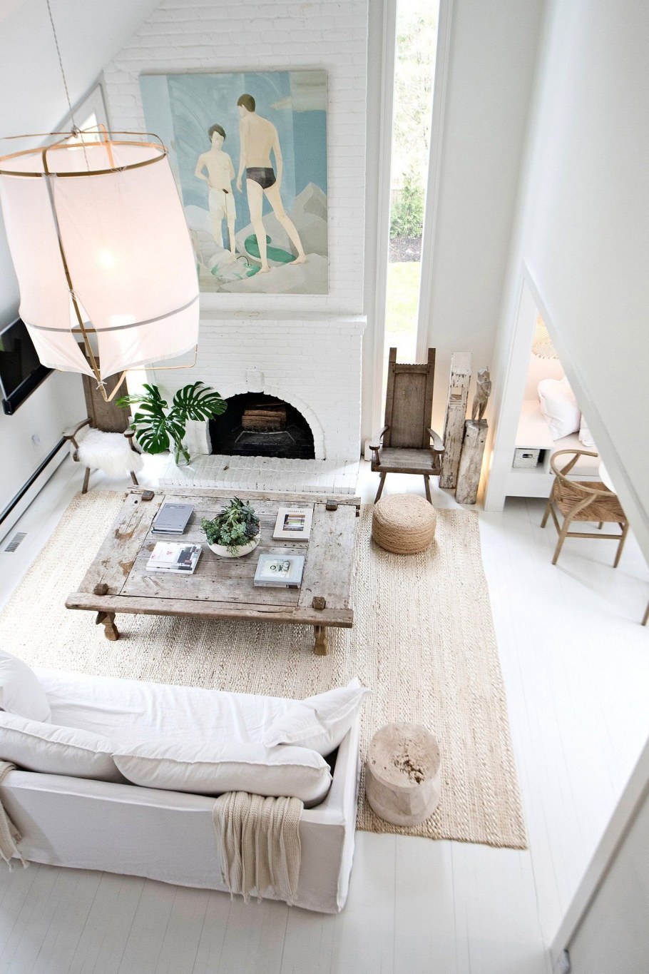 Гостиная Скандинавский стиль хюгге