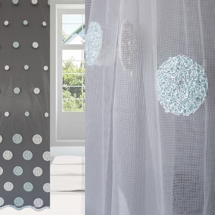 Сетка вышивка Gold linefb 13433-w285