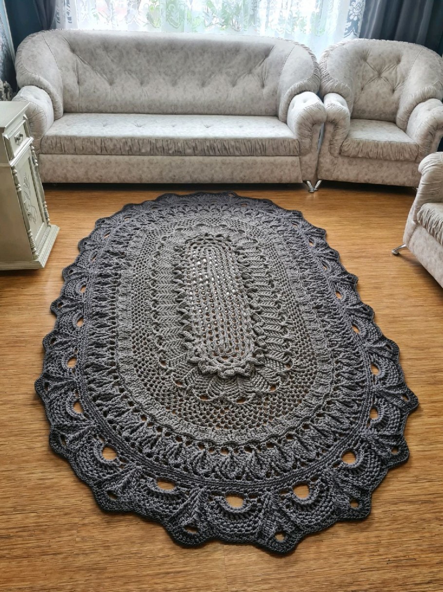 Вязаные ковры