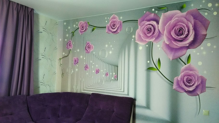 Объёмные обои для стен