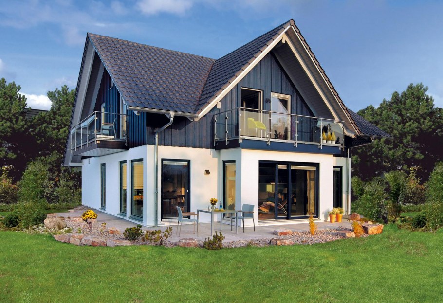 Каркасный дом в Европе