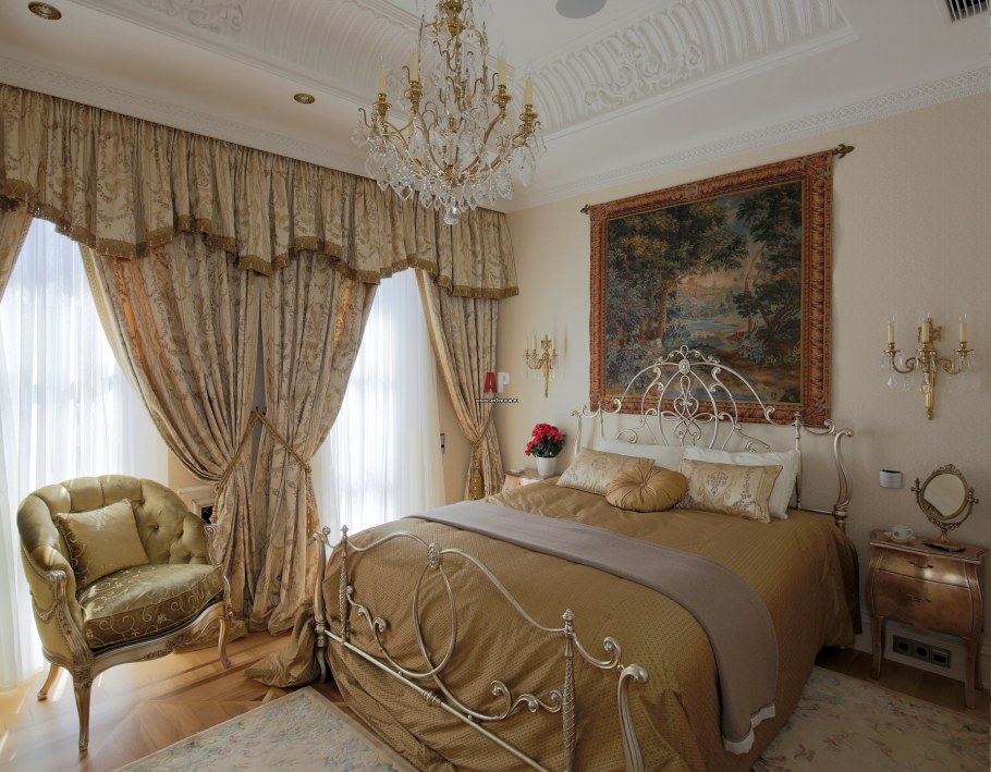 Шторы в спальню Дворцовый