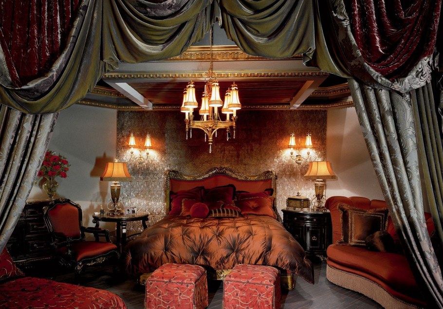 Спальня в дворцовом стиле