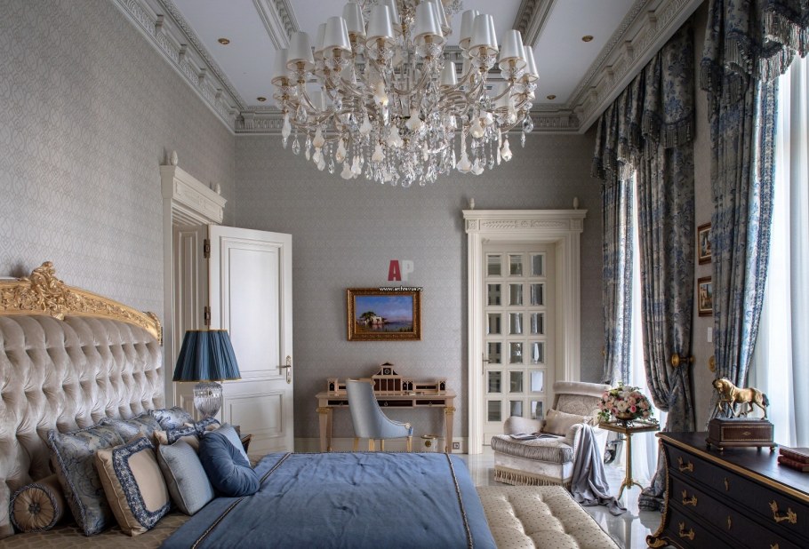 Спальня в русской усадьбе