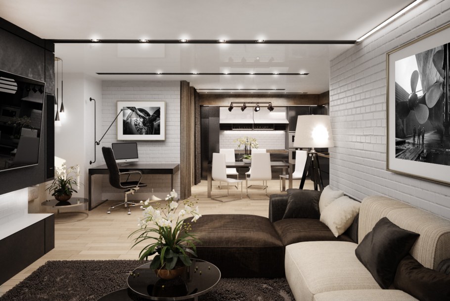 Гостиная для молодого человека