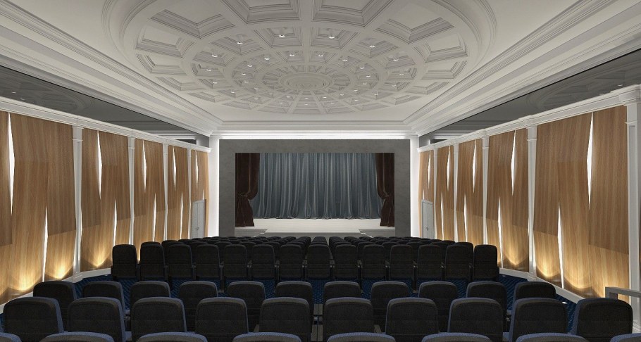 Интерьер зрительного зала театра