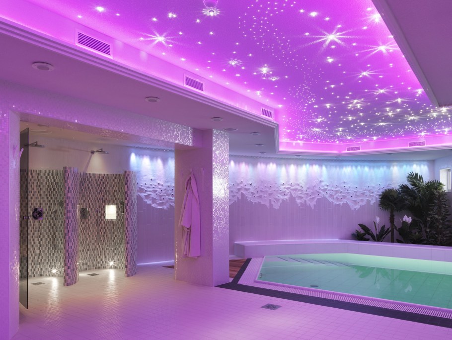 Неоновые комнаты для девочек