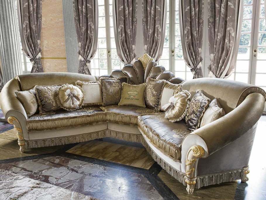 Классический угловой диван