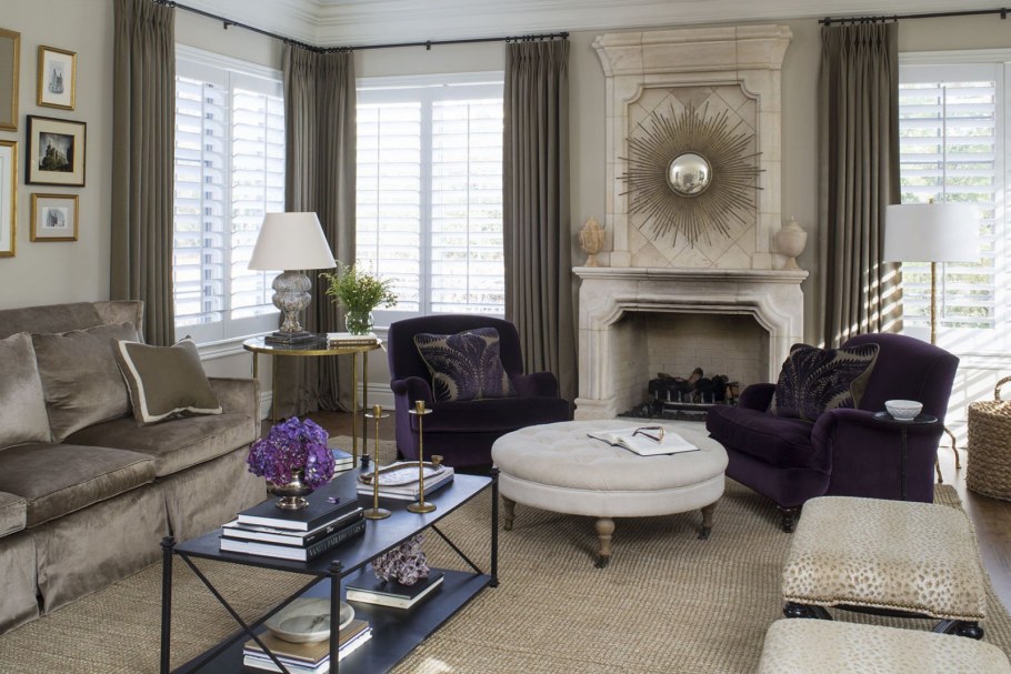 Гостиные в американском стиле