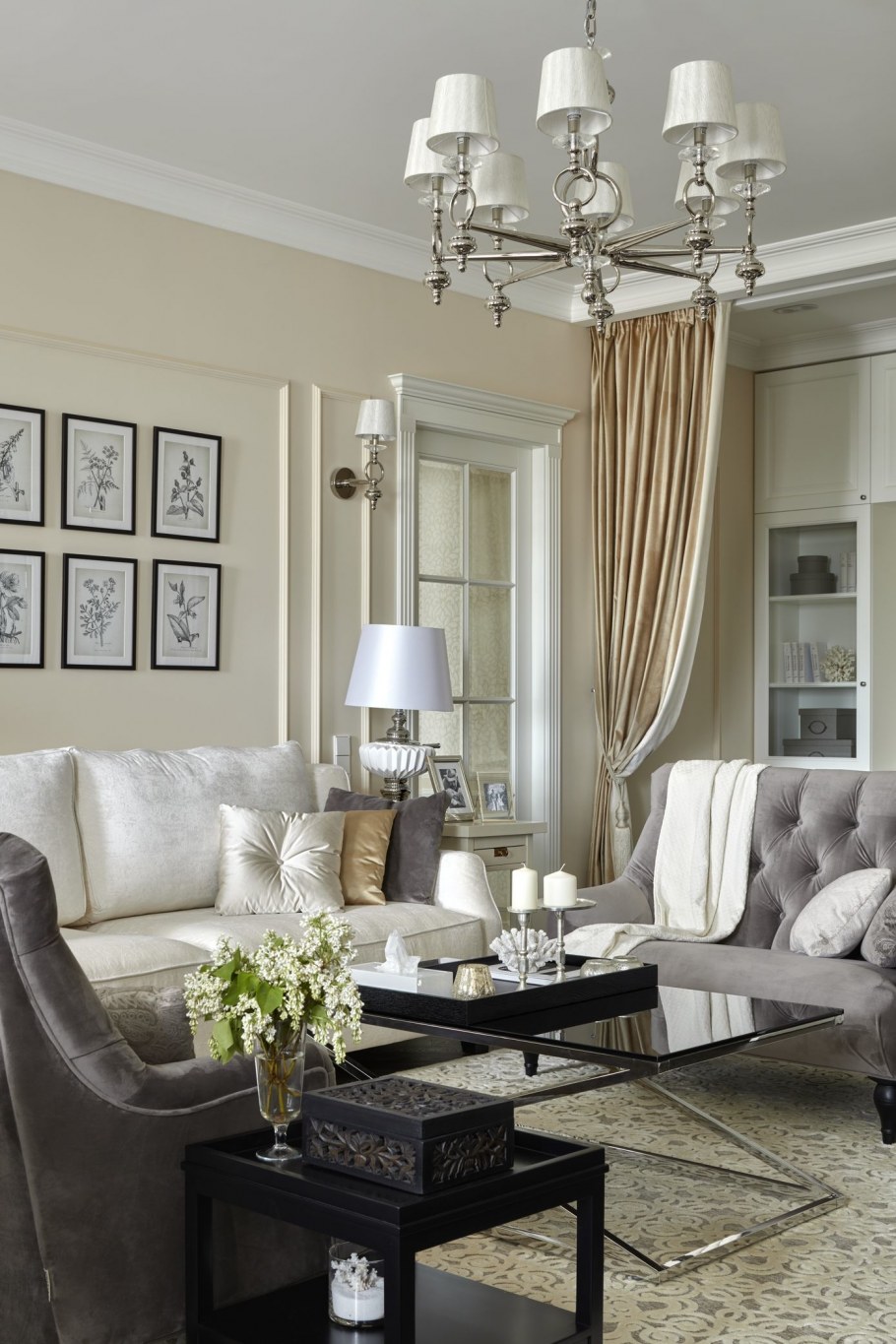 Городская классика в интерьере