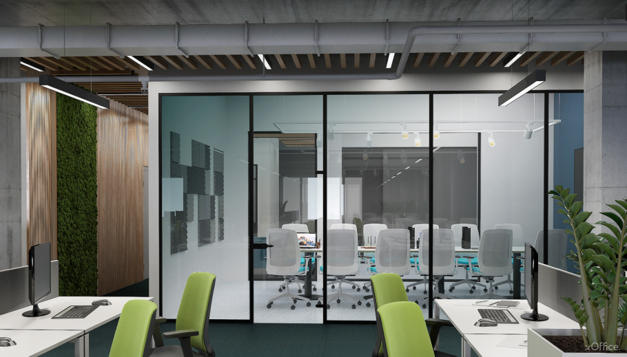 Современный офисный интерьер