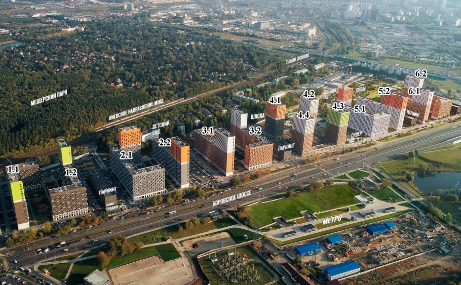 Мещерский лес дизайн проект