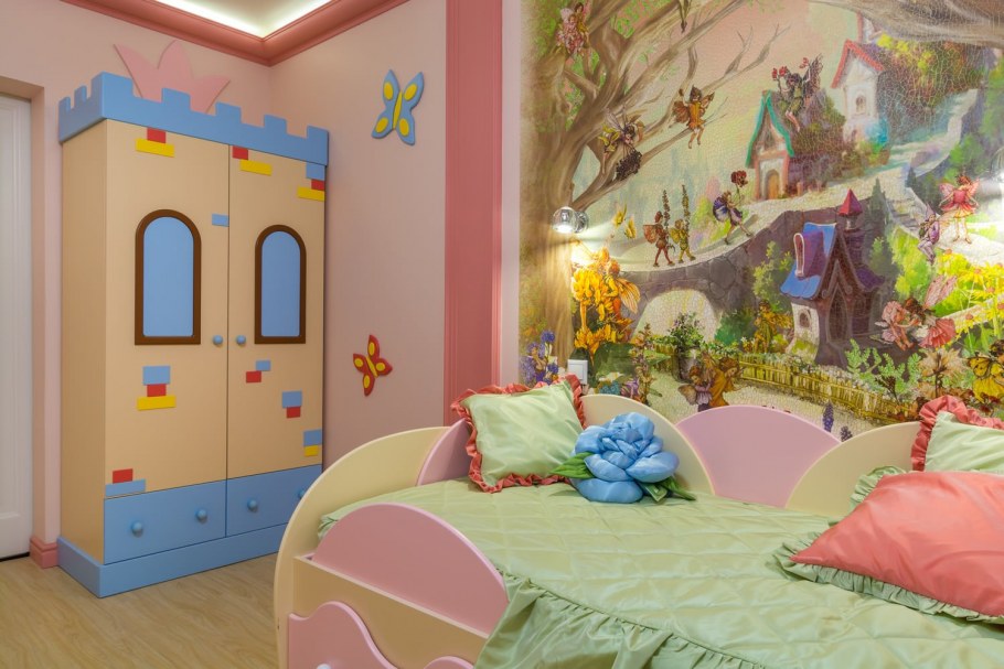Детские комнаты с фреской