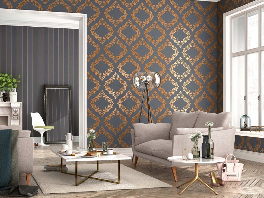 Обои Rasch Blue Velvet 609325