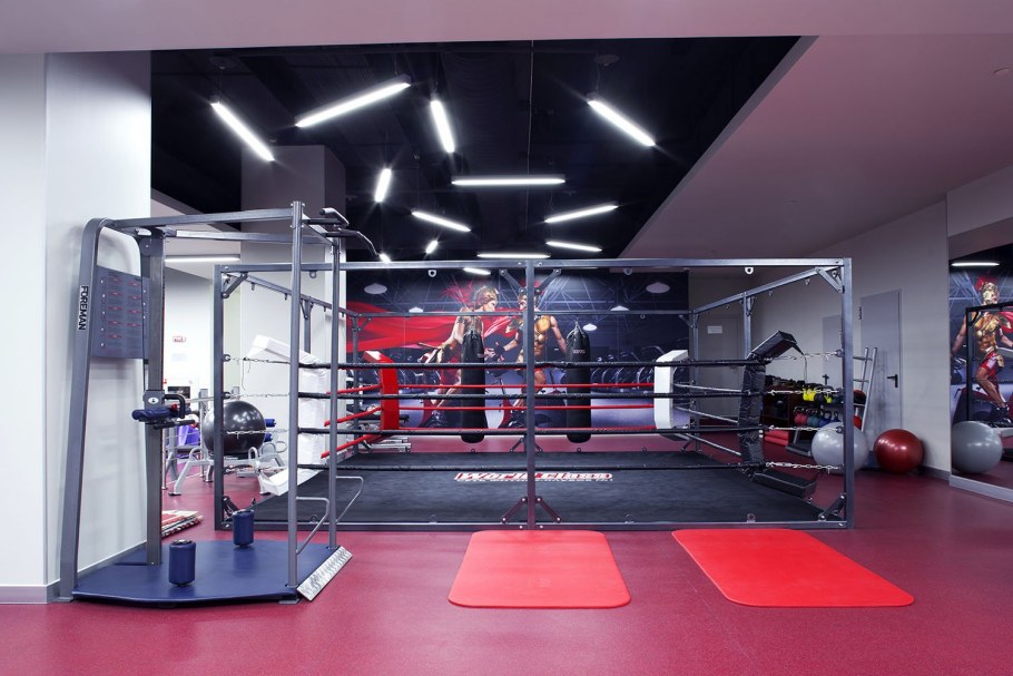 Ремонт фитнес клубов