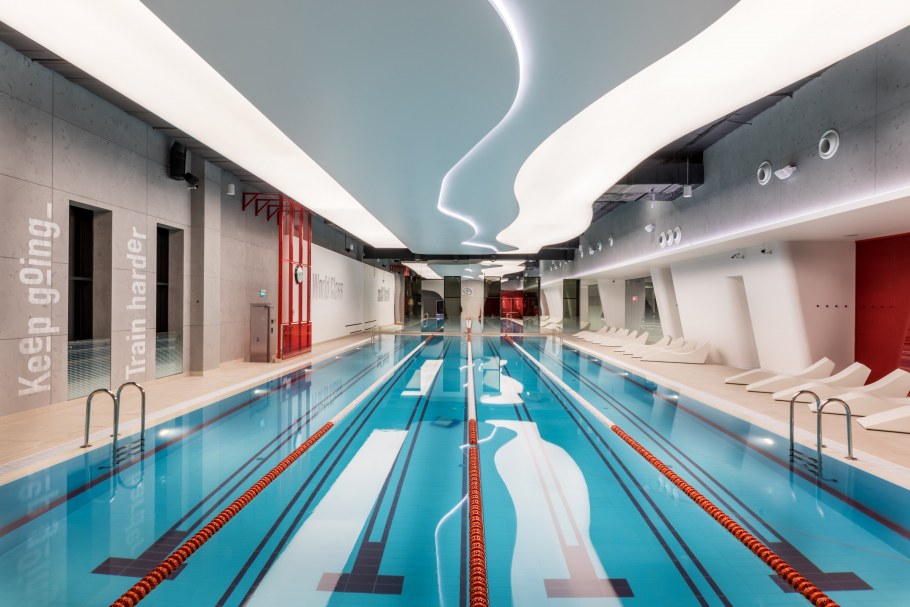 Стильный тренажерный зал