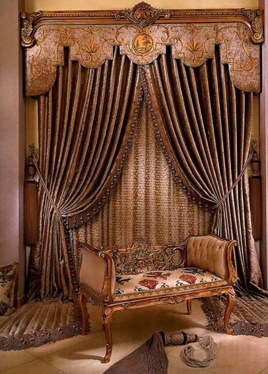 Модные шторы для спальни принцесс