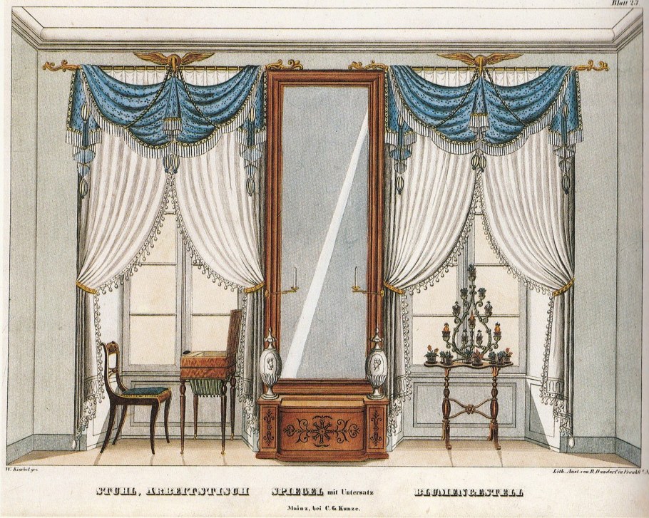 Шторы бархатные бордо в замках с ламбрекеном 100 220см